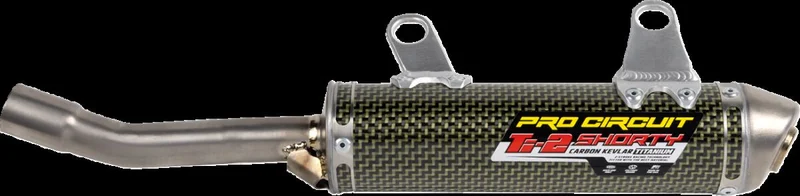PRO CIRCUIT TI-2 SHORTY TITANIUM/KEVLAR SILENCERSILENCER RI-2R-304 KTM250