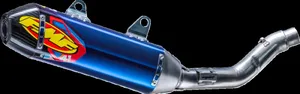 FMF MUFFLER ANODIZED TITANIUM FACTORY 4.1 RCT CARBON CAP KX450F