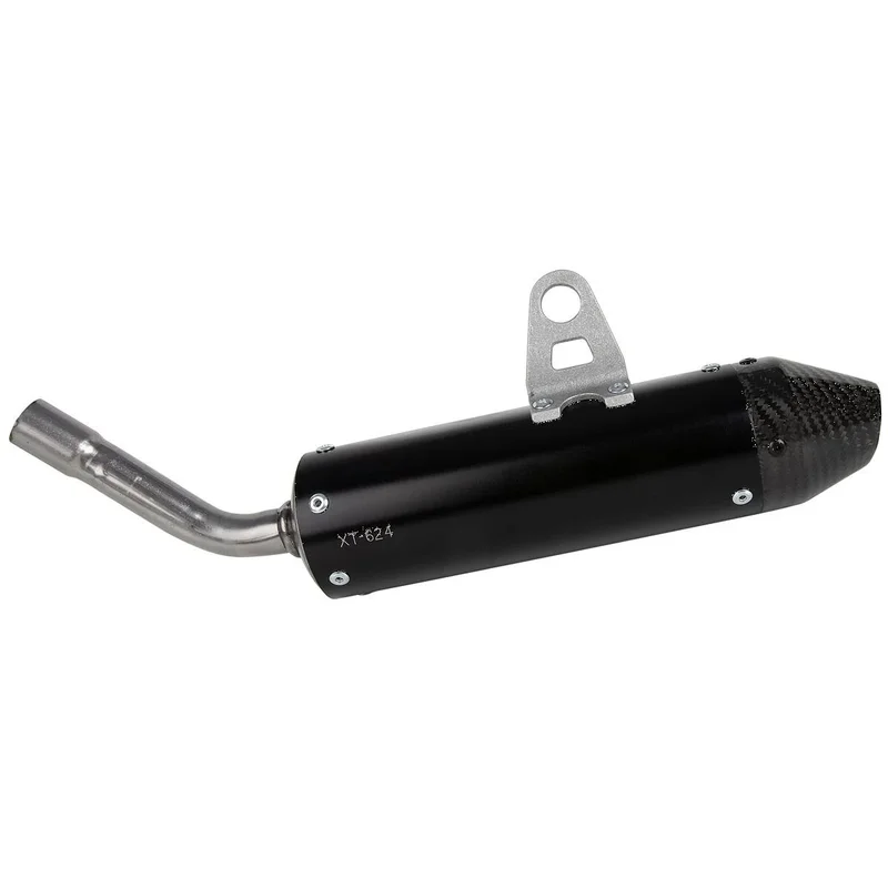 HGS SCZ MX SILENCER ALU BLACK / CARBON END CAP