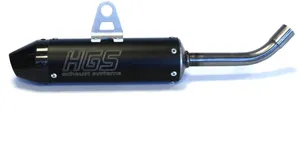 HGS SCZ MX SILENCER ALU BLACK / CARBON END CAP
