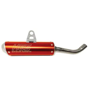 HGS SSO MX SILENCER ALU ORANGE / SS END CAP