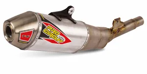 PRO CIRCUIT T-6 STAINLESS STEEL ALUMINIUM SLIP-ON MUFFLER