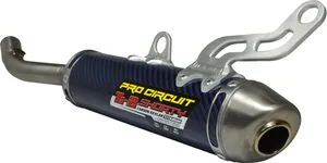 PRO CIRCUIT SILENCER TI-2 R304 TI/BLUE/CARBON FIBER YZ250