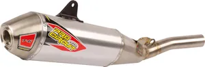 PRO CIRCUIT T-6 STAINLESS STEEL ALUMINIUM SLIP-ON MUFFLER