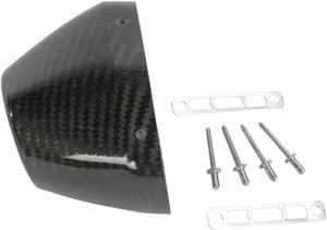 FMF FACTORY 4.1 RCT CARBON END CAP KIT