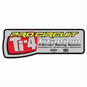 PRO CIRCUIT DECAL LOGO STICKER Ti-4