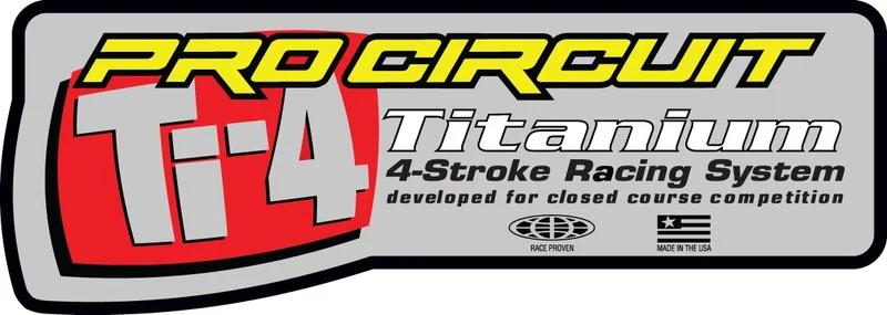PRO CIRCUIT DECAL LOGO STICKER Ti-4