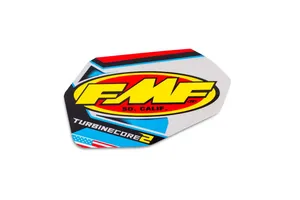 FMF DECAL LOGO TURBINE CORE 2 PATRIOTIC VINYL