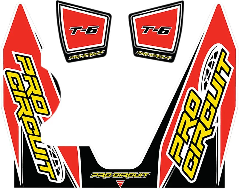 PRO CIRCUIT DECAL LOGO STICKER KIT T-6