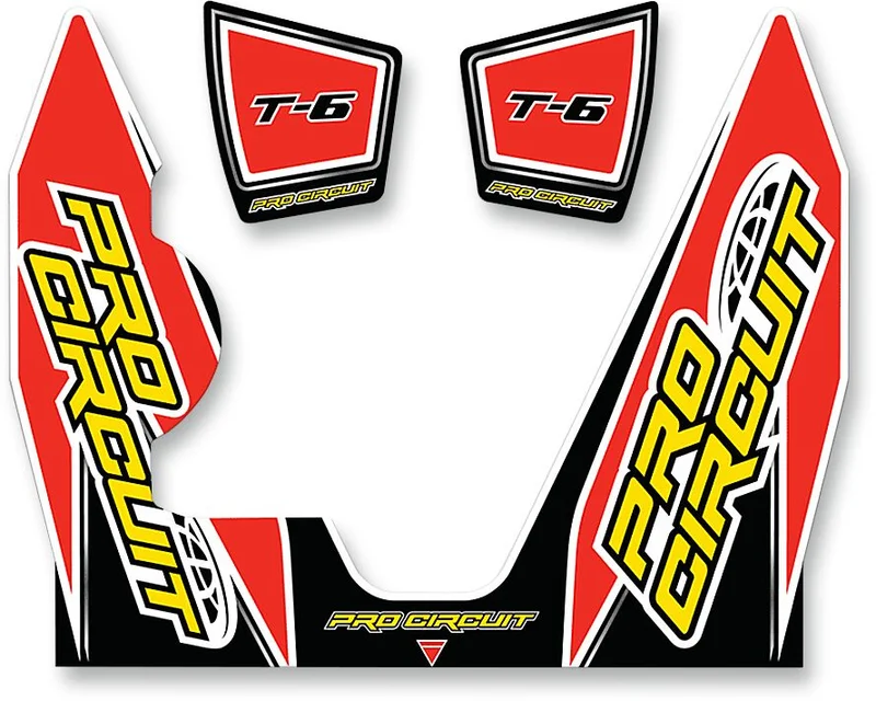 PRO CIRCUIT DECAL LOGO STICKER KIT T-6