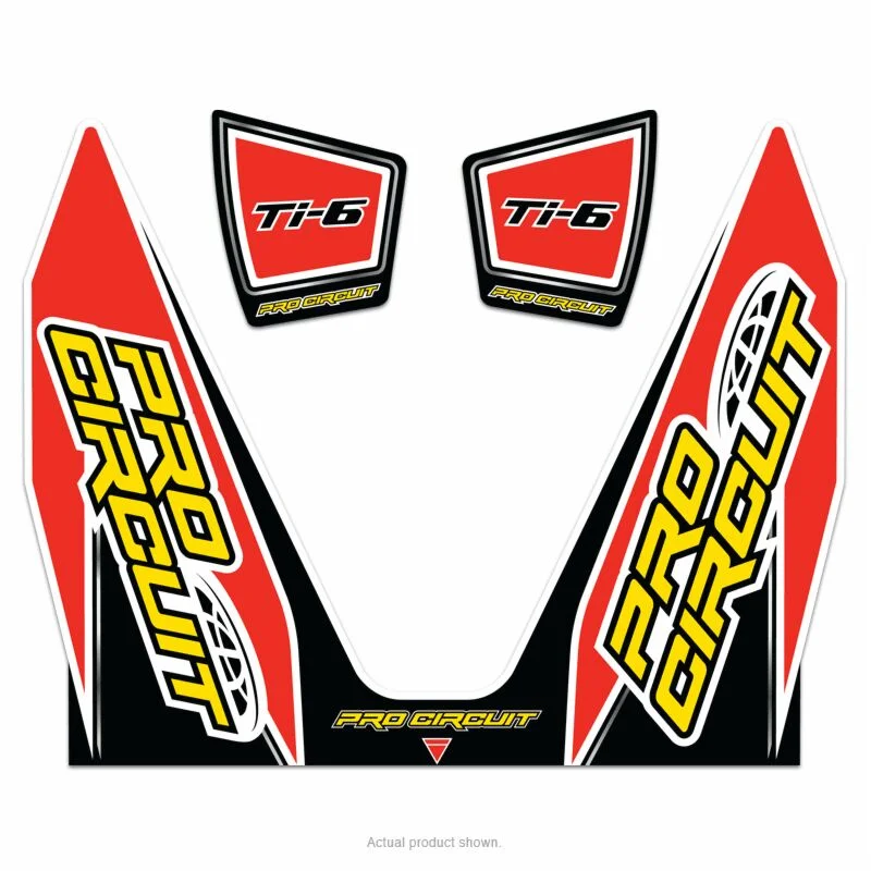 PRO CIRCUIT DECAL LOGO STICKER KIT TI-6