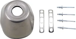 FMF ENDCAP PC 2.1 TI 1.010"