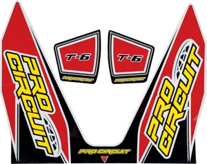 PRO CIRCUIT DECAL T6 RED