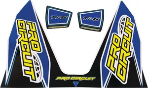 PRO CIRCUIT DECAL TI6 DARK BLUE
