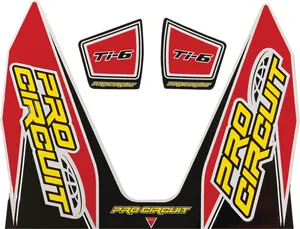PRO CIRCUIT DECAL TI6 RED