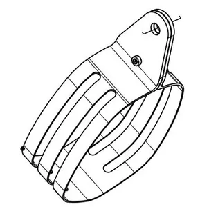 AKRAPOVIC CLAMP MUFFLER CARBON TW9