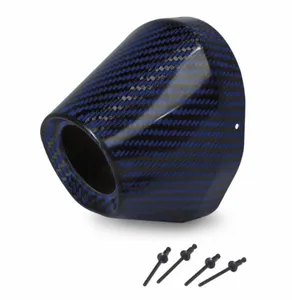 PRO CIRCUIT Blue Carbon Fiber End-Cap