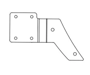 Vance & Hines BRACKET 1143-P /17341 FOR 1800