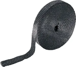 MOOSE OFFROAD HARD-PARTS EXHAUST WRAP 1"X50" BLACK