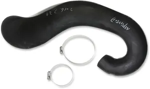MOOSE OFFROAD HARD-PARTS CARBON FIBER PIPE GUARD FOR 2-STROKE STOCK EXHAUST