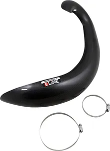 MOOSE OFFROAD HARD-PARTS PIPE GUARD CARBON 2-STROKE