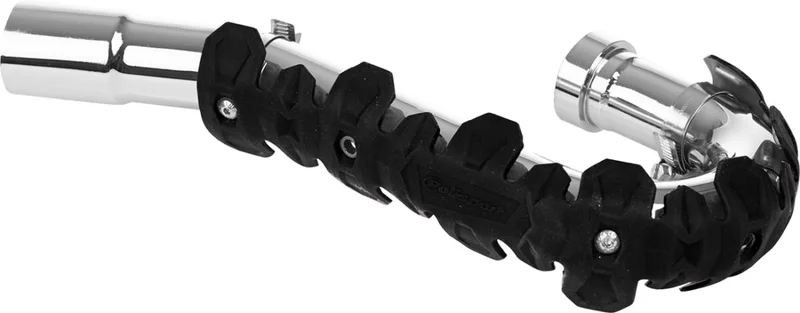 POLISPORT ARMADILLO HEAD PIPE GUARD LONG BLACK