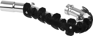 POLISPORT ARMADILLO HEAD PIPE GUARD LONG BLACK