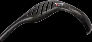 MOOSE OFFROAD HARD-PARTS Heat Shield - Carbon Fiber