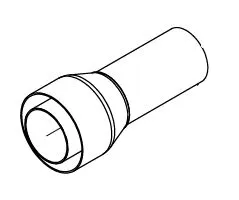 S&S INSERT BAFFLE 2.9OD x 2OD x 6.