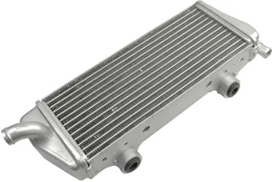 KSX RADIATOR STAINLESS STEEL LEFT