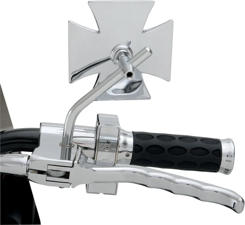 Drag Specialties MALTESE MIRROR ROND STEM