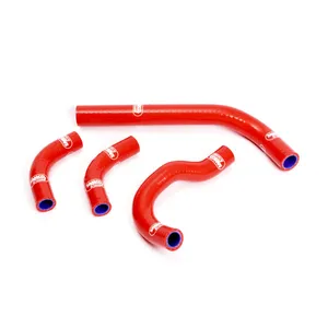 SAMCO SPORT RADIATOR HOSE KIT SILICONE RED