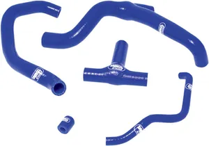 SAMCO SPORT RADIATOR HOSE KIT SILICONE BLUE