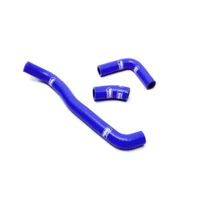 SAMCO SPORT RADIATOR HOSE KIT SILICONE BLUE