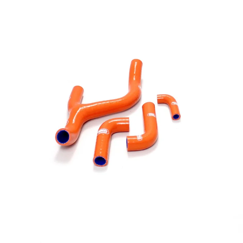SAMCO SPORT RADIATOR HOSE KIT SILICONE ORANGE