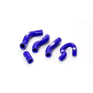 SAMCO SPORT RADIATOR HOSE KIT SILICONE BLUE