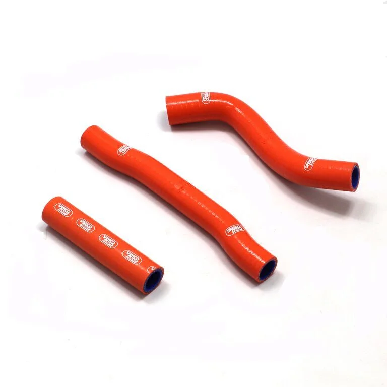 SAMCO SPORT RADIATOR HOSE KIT SILICONE ORANGE