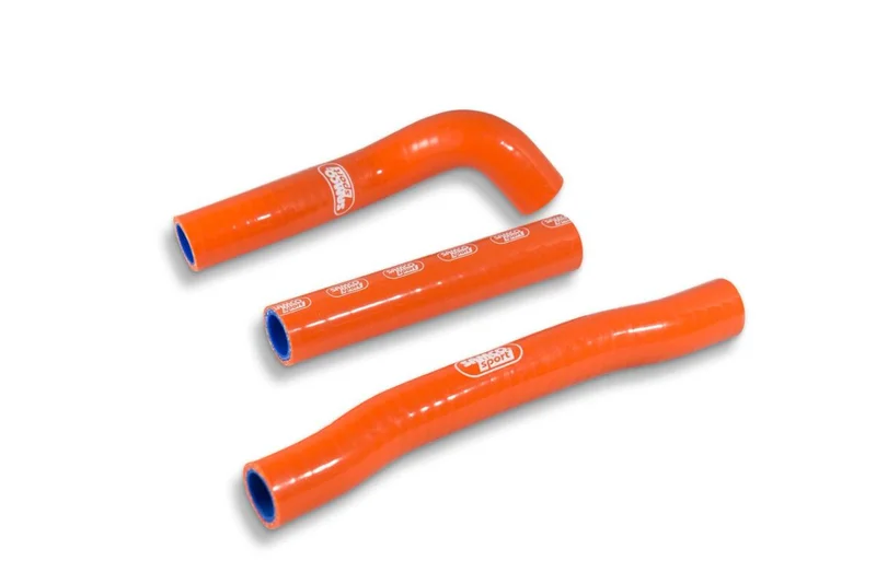 SAMCO SPORT RADIATOR HOSE KIT SILICONE ORANGE
