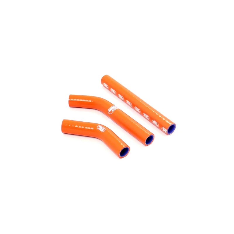 SAMCO SPORT RADIATOR HOSE KIT SILICONE ORANGE