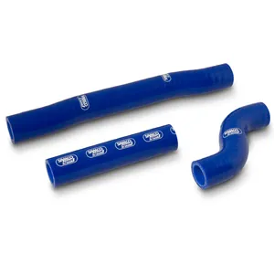 SAMCO SPORT RADIATOR HOSE KIT SILICONE BLUE