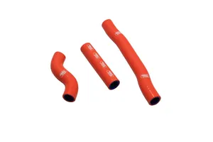 SAMCO SPORT RADIATOR HOSE KIT SILICONE ORANGE