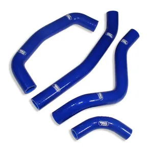 SAMCO SPORT RADIATOR HOSE KIT SILICONE BLUE