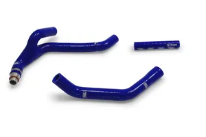 SAMCO SPORT RADIATOR HOSE KIT SILICONE BLUE