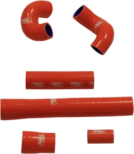 SAMCO SPORT RADIATOR HOSE KIT SILICONE ORANGE