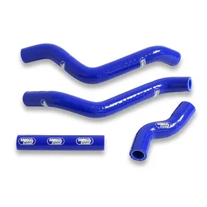 SAMCO SPORT RADIATOR HOSE KIT YAM YZ250F BLUE