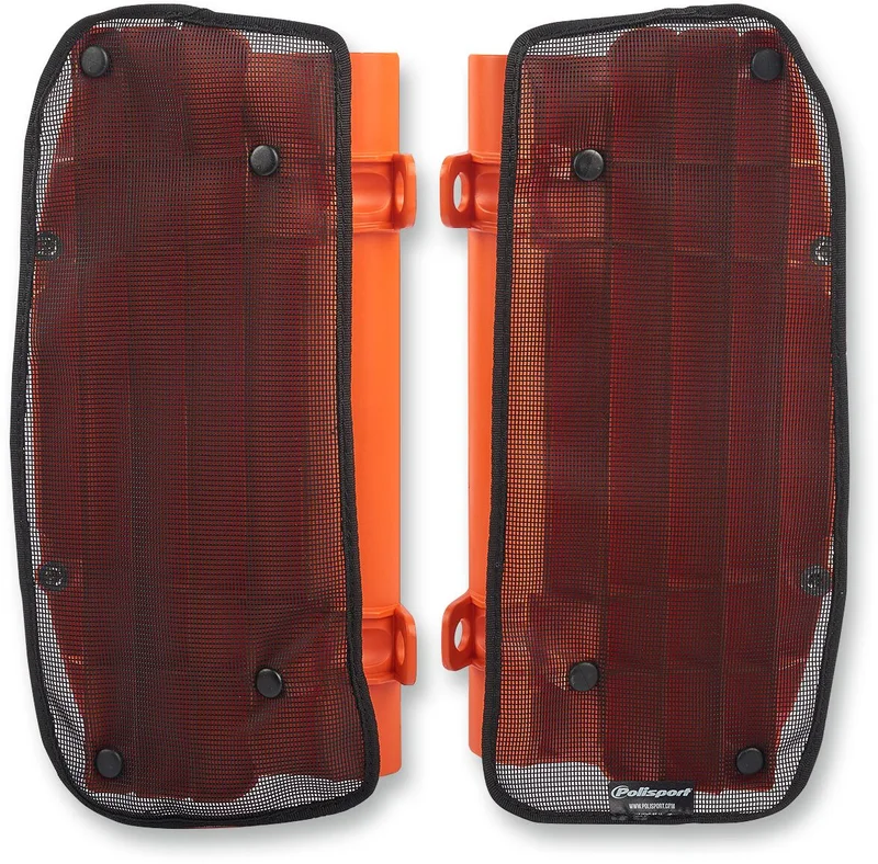 POLISPORT RADIATOR GUARDS ORANGE