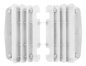 POLISPORT RADIATOR GUARDS WHITE