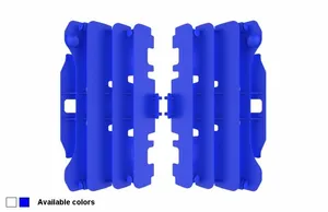 POLISPORT RADIATOR GUARDS BLUE