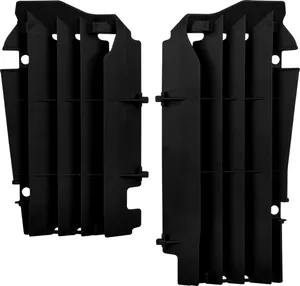 POLISPORT RADIATOR GUARDS BLACK
