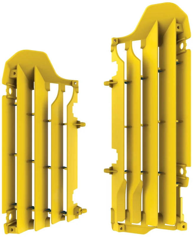 POLISPORT RADIATOR GUARDS YELLOW